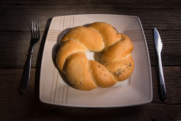 assortment of baked bread
