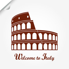 Naklejka premium Colosseum, Rome