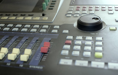 Recording Studio Console