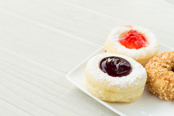 fresh baked donuts