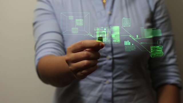 SD Card with hologram