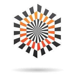 Geometric Abstract Hexagon Icon