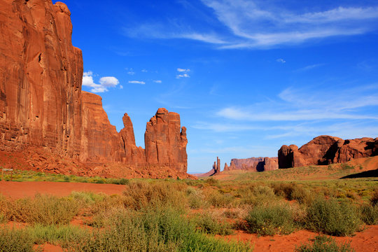 View of Monument Valley in Utah, United States Of America © Eve81