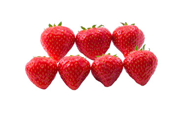 Изолированная клубника на белом фоне