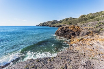 Mediterranean coast 9. Costa Cálida, Cartagena, Región de Murcia, Spain.