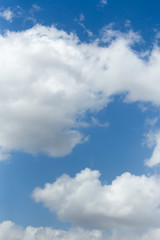 Obraz premium beautiful clouds on a blue sky