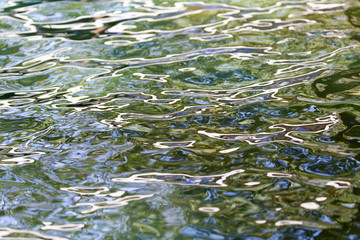 abstract surface of the water © schankz