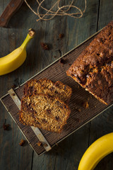 Homemade Chocolate Chip Banana Bread