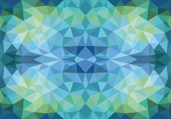 low poly seamless vector pattern