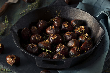 Organic Roasted Chestnuts with Herbs