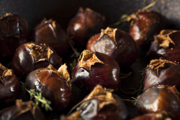 Organic Roasted Chestnuts with Herbs