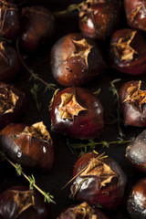 Organic Roasted Chestnuts with Herbs