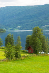 Fototapeta na wymiar beautiful nature of Norway