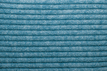 Blue woolen texture