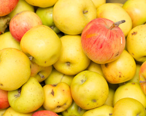 Apples as background