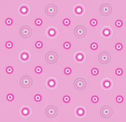 Fototapeten Kreise abstrakter bunter rosa Hintergrund © vali_111