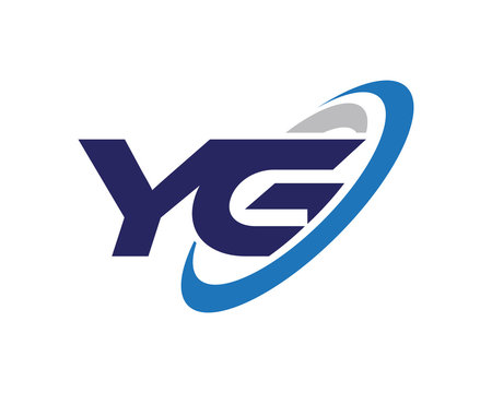 YG Letter Swoosh Group Logo