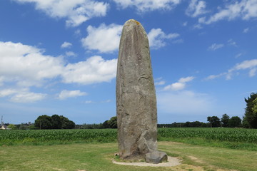 Menhir de Champ-Dolent, Bretagne
