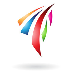 Colorful Decorative Abstract Icon