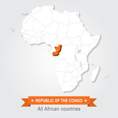 Republic of the Congo. All the countries of Africa.