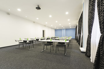 Interior of a modern conference room