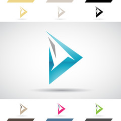 Logo Shapes and Icons of Letter D