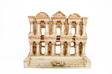 Miniature Model of Celsus Library