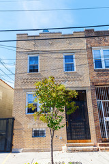 alte Wohnhäuser in der Bronx, New York City