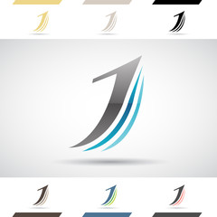 Logo Shapes and Icons of Letter J