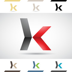 Logo Shapes and Icons of Letter K