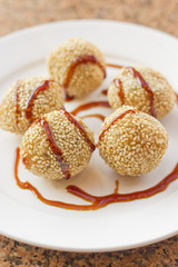 Chinese Sesame Donuts