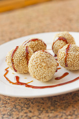Chinese Sesame Donuts