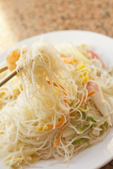 Chinese Seafood Chow Mein