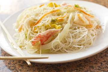 Chinese Seafood Chow Mein