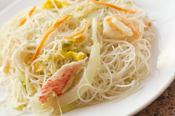 Chinese Seafood Chow Mein