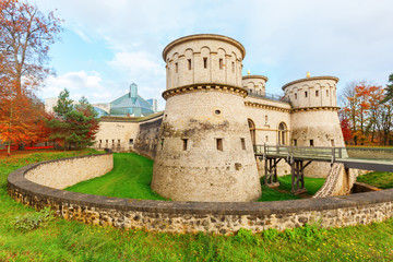 Fototapeta na wymiar Fort Thuengen in Luxemburg Stadt