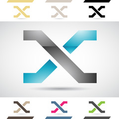 Logo Shapes and Icons of Letter X
