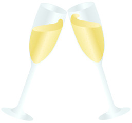 Champagne toast