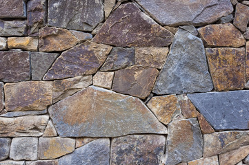detail outdoor stone wall