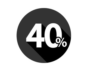 40 percent discount sale black friday