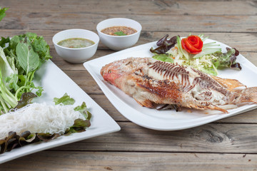 grilled fish
