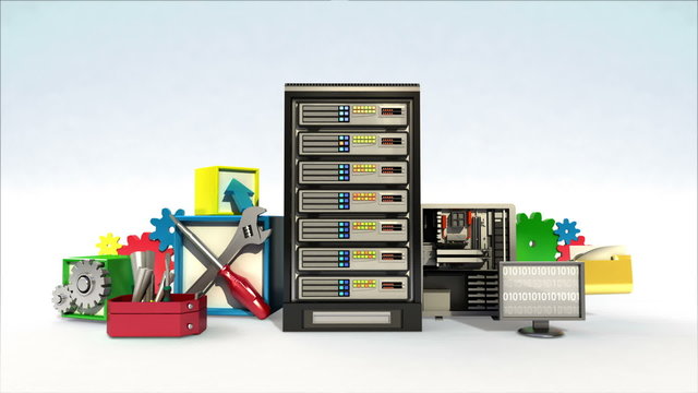 Faiing fixed server cloud contents, programing software contents.(included alpha)