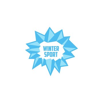 Winter Sport Logo Template