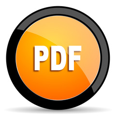 pdf orange icon