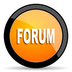 forum orange icon