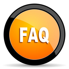 faq orange icon