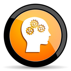 head orange icon