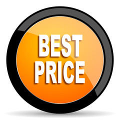 best price orange icon