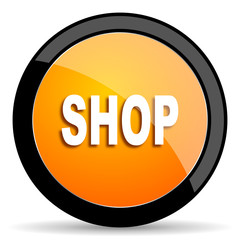 shop orange icon