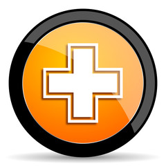 pharmacy orange icon